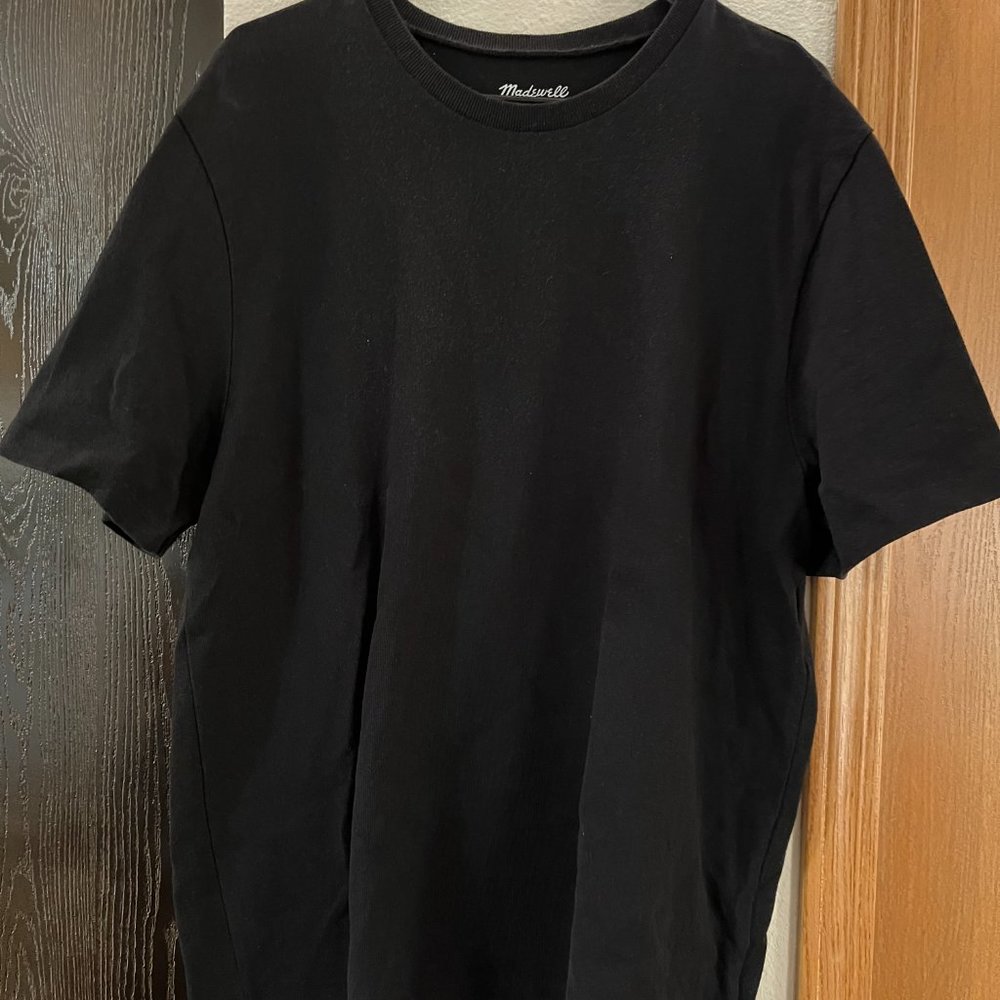 Madewell Black Heavy T-Shirt